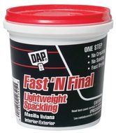 Dap 12141 Fast'N Final Spackling Interior and Exterior by DAP