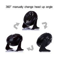 SUNPOLLO Desktop USB Fan, Mini Table Fan for Home and Office (USB Powered, Large Airflow, Personal Cooling, Quiet... N11