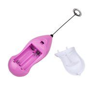 GBSELL Handheld Electric Hot Drinks Milk Frother Foamer Whisk Mixer Stirrer Egg Beater (Red) N6
