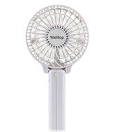 Welltop&reg; Rechargeable Fans Handheld Mini Fan Battery Operated Electric Personal Fans with Foldable Fans Hand Bar... N10