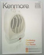 Kenmore Oscillating Compact Fan Heater