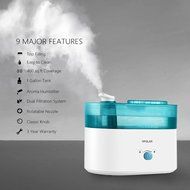 Opolar 3.8L Ultrasonic Humidifier, Top Filling, Easy To Clean Cool Mist Whole Room Humidifier with Large Capacity... N3