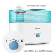 Opolar 3.8L Ultrasonic Humidifier, Top Filling, Easy To Clean Cool Mist Whole Room Humidifier with Large Capacity... N4