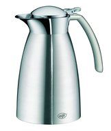 alfi Gusto Top Therm Vacuum Insulated Stainless Steel Thermal Carafe for Hot and Cold Beverages, 0.6 L, Stainless...