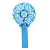 Yoyorule Summer Mini Fan Portable Handheld Air Conditioner Cooler Fan USB Battery (Black) N20
