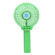 Yoyorule Summer Mini Fan Portable Handheld Air Conditioner Cooler Fan USB Battery (Black) N22