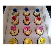 Sesame Street 24 Cupcake Rings Elmo Big Bird Birthday bag Fillers Favors, Prizes