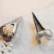 Spritech(TM) 10 Pcs Fashion Cool Unisex Personality Bronze Punk Succubus Plain Above Knuckle Finger Band Rings... N3