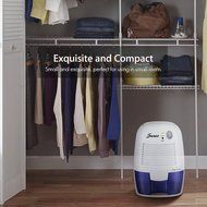 Seneo Mini Air Dehumidifier Compact Moisture Absorber for Home Closet Basements Kitchen Office N6