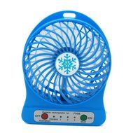 Small Portable Fan Battery Operated Rechargeable Usb Personal 3 Speed Mini Table Fan Electric Battery Powered... N3