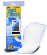 WEB Vent Register Filters, 12-Pack N2