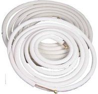 Insulated Copper Lineset - Flared with Unions - 1/4&quot; x 1/2&quot; (25ft) Air Conditioner/Ductless/Minisplit