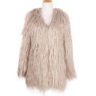 Outerwear,Morecome Womens Warm Faux Fur Fox Coat Jacket Parka Coat N7