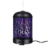 COOSA 100ml US Plug Standard Ultrasonic Aromatherapy Essential Oil Diffuser Cool Aroma Mist Humidifier with LED... N4