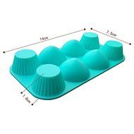 GUO -Chocolate Silica gel Mold cake Baking mold 5 pieces