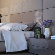 COOSA 100ml US Plug Standard Ultrasonic Aromatherapy Essential Oil Diffuser Cool Aroma Mist Humidifier with LED... N6