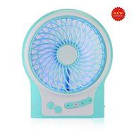 Findway 4-inch Vanes 3 Speeds Electric Portable Mini USB fan Rechargeable Desktop Fan Battery/ USB Powered Laptop... N5