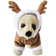 365mx Pet Dog Jumpsuits Elk Deer Costume Pet Products Puppy Teddy Christmas Cosplay Winter Clothing Hoodie Jumpsuit... N3