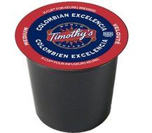 COLOMBIAN EXCELENCIA by Timothy's World Coffee 96 K-Cups for Keurig Brewing Systems