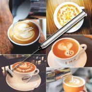 Handheld Electric Milk Frother-Napoo Milk Frothing Pitchers - Perfect Creamy Milk In Seconds - Portable For Easy...