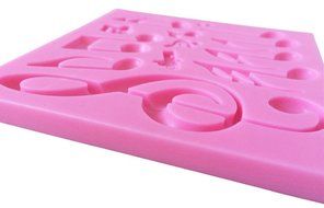 RoseSummer Musical Note DIY Silicone Cookie Mould Fondant Cake Embossing Dies