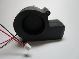 1 pcs Brushless DC Blower Fan 5028B 12V 2 Wires Black Color 50x28mm Ball-bearing Skywalking N4