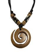 Tibetan Adjustable Handmade Yak Bone Necklace.