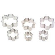 Ateco Daisy Cutter Set, Plain, S/S, 6 Pcs Ranging 1-5/8" to 3.5" Diam.