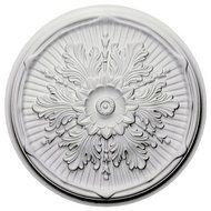 Ekena Millwork CM21LU 21-Inch OD x 2-Inch ID x 2-Inch P Luton Ceiling Medallion by Ekena Millwork