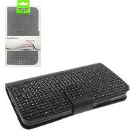 HJ POWER[TM] Nokia Lumina 640 Luxury Diamond FDS77 Leather PU WALLET POUCH Cover + [Free HJ POWER Stylus] EGWPDW3... N11
