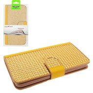 HJ POWER[TM] Nokia Lumina 640 Luxury Diamond FDS77 Leather PU WALLET POUCH Cover + [Free HJ POWER Stylus] EGWPDW3... N12