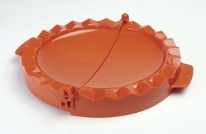 Pizzacraft Large PC0406 11' x 5.5' Calzone Filling and Forming Press, Meal Size N3