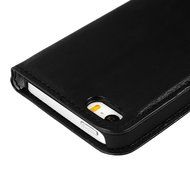 iPhone SE Case,iPhone 5S Case,iPhone 5 Case - Flip Wallet Case Stand Vintage Embossed Flowers PU Leather Texture... N27
