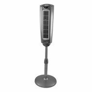 Pedestal Fan with Remote Control, 3 Powerful Speeds, 52'', Silver N8
