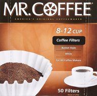 Mr Coffee 8-12 Cup Coffee Filters, 50 Filters