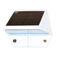 Classy Caps SL179 Solar Deck &amp; Wall Lights - 2 Pack/White by Classy Caps Mfg. Inc.