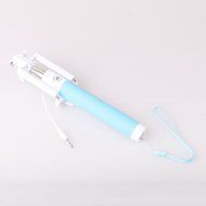 Evtech(tm) Mini Foldable Selfie Stick with Wired Control [Installed, Bttery Free, No Bluetooth] for Smart Mobil... N14