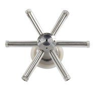 YBB Portable Cup Washing Machine Table Glass Rinser Stainless steel for Household/Bar/laboratory (Counter Top) N3