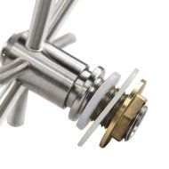 YBB Portable Cup Washing Machine Table Glass Rinser Stainless steel for Household/Bar/laboratory (Counter Top) N4