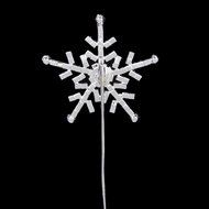 Rhinestone Snowflake Cake Topper Wedding Anniversary Decoration N2