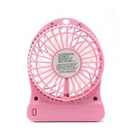 FOLOTE 4-inch Mini Hand Held Portable USB Fan Powered by Lithium Rechargeable Battery, 4 Blades, 3 Speeds Wind... N9