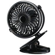 Homasy Battery Operated Clip on Fan, Mini Desk Fan Portable Fan for Baby Stroller Table Home Office, Powered by... N3