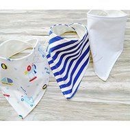 3Pcs Baby Boy Girls Saliva Towel Bandana Bibs Dribble Triangle Kids Head Scarf N6
