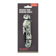 Camo Stainless Steel Corkscrew by Foster and Rye