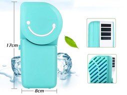 Tofern Cool Compact Air Conditioner Shape USB Rechargeable Battery Operated Cooling Handy Mini Fan For Office... N8