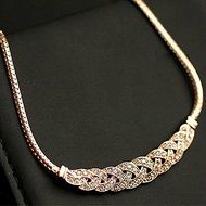 SyGyn(TM) Hot Sale Crystal Spiral Necklace For Women Chokers Necklaces Fashion Necklaces Pendants Vintage Snake... N3