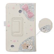 Spritech(TM) 3D Bling Rhinestone Design LG G Pad 8.0 Smart Shell Case Premium PU Leather Stand Cover for LG G... N18
