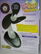 Fantastik! Deluxe Animated Light Show Cordless Fan, 64 Unique Lighting Effects! N2