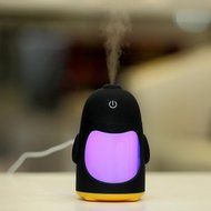Humidifier,Portable Penguin Humidifier, Mini Night Light USB Humidifier, Air Purifier (Yellow) N6