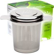 [Premium Quality] Tea Infuser with a Lid / Best Strainer for Loose Leaf Tea / Extra Fine Laser Mesh Tea Steeper...